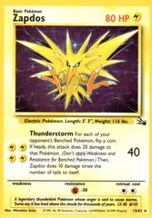 Zapdos - 15/62 - Holo Rare - Unlimited Edition